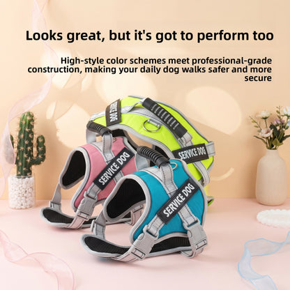 Adjustable Breathable Mesh Dog Harness
