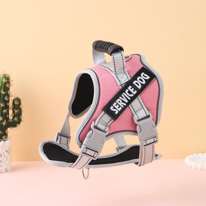 Adjustable Breathable Mesh Dog Harness
