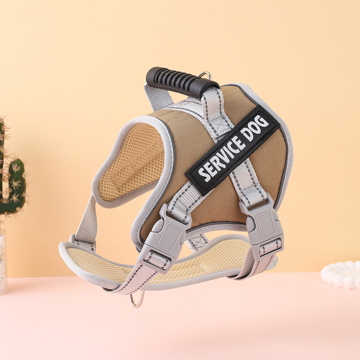 Adjustable Breathable Mesh Dog Harness